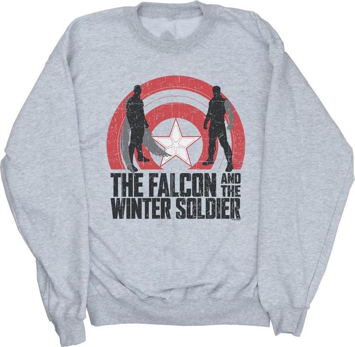 Immagine prodotto The Falcon And The Winter Soldier Shield Silhouettes Felpa Donna (XL)