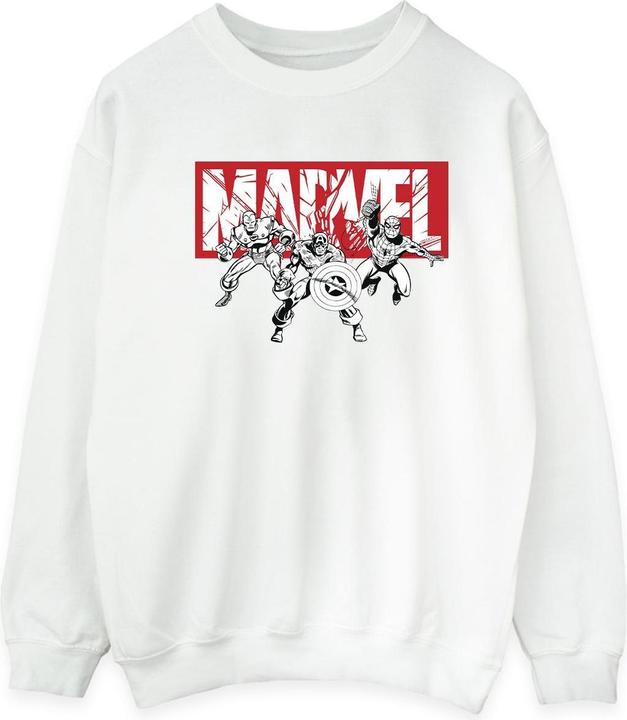 Comics Hero Group Sweatshirt (XXL)