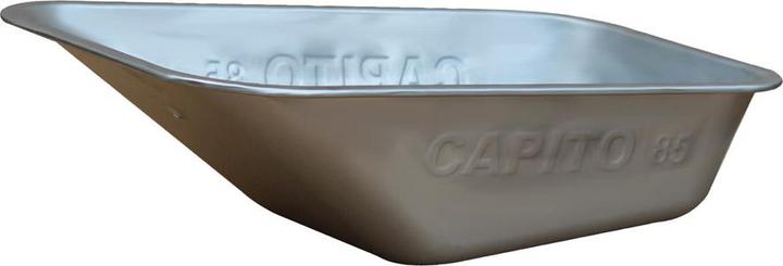 Actual product image Capito Wheelbarrow trough Praktica 85 & Carry 85 l galvanised