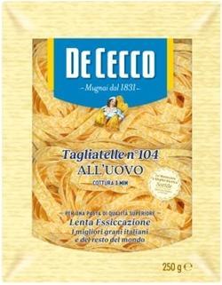 Immagine prodotto De Cecco Tagliatelle all'uovo (250 g)