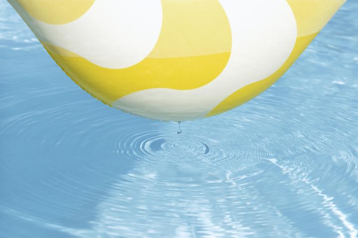 Actual product image Bestway Swim Safe ABC Comfort Plush Wavy Square 2-Ring Inflatable Baby Boat Float