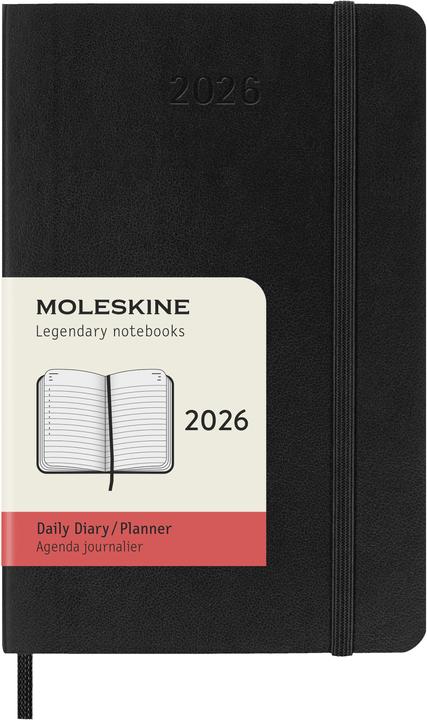 Produktbild Moleskine Taschenagenda Daily (9 x 14 cm, Englisch)