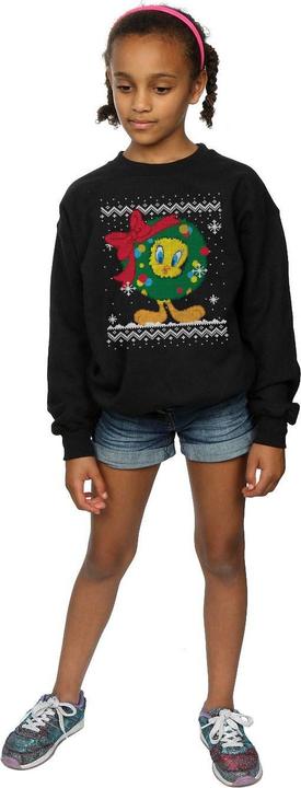Image du produit Looney Tunes - Sweat TWEETY PIE CHRISTMAS FAIR ISLE - Fille (128)