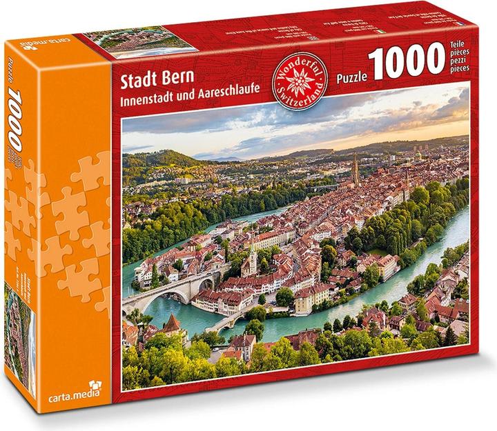 Actual product image 1,000 piece jigsaw puzzle city of Bern (1000 pieces)