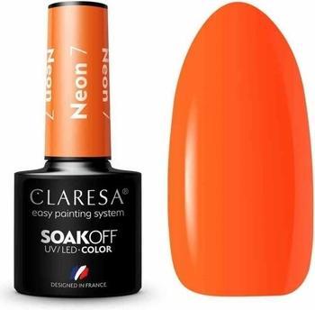 Produktbild Claresa Soak Off Uv/Led Neon Gel Polish 7 5G (5 ml)
