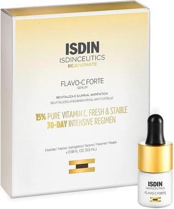 Produktbild Isdin Isdinceutics Verjüngen Flavo c Forte Serum 3x5 3ml (16 ml)