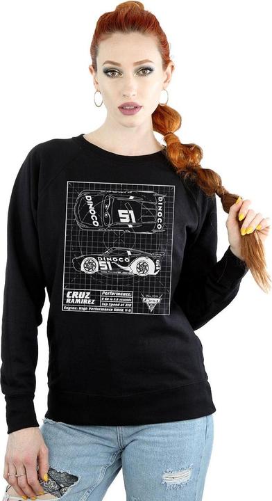 Produktbild Disney Cars Cruz Ramirez Blueprint Sweatshirt (L)