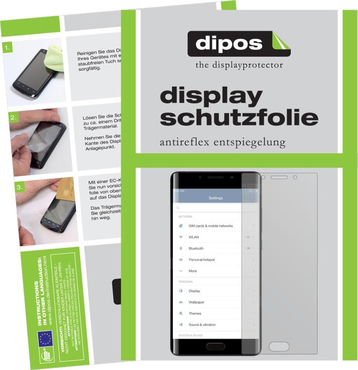 Produktbild Dipos Displayschutzfolie Antireflex (2 Stück, Xiaomi Mi Note 2)