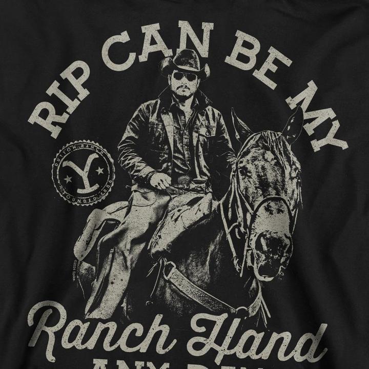 Immagine prodotto Yellowstone Rip Can Be My Ranch Hand Felpa Adulto Unisex (XXL)
