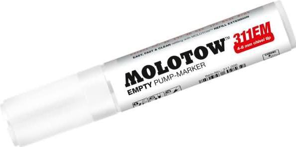 Actual product image Molotow Felt-tip pen 327HS 311EM Blank, 4-8mm Chisel-Sze (8 mm, 1 x)