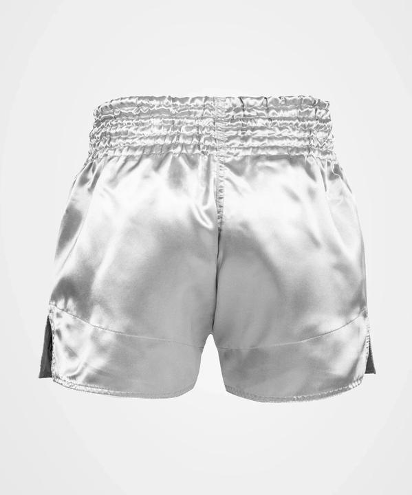 Actual product image Venum Classic Muay Thai Shorts - Silver/Black (XL)