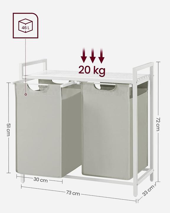 Image du produit Vasagle Laundry (92 l)
