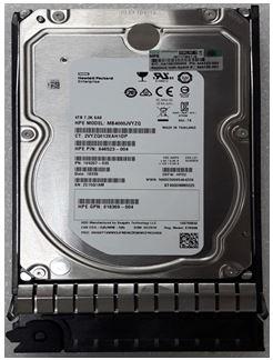 Actual product image HPE 4TB Mid-Line SAS hard drive (4 TB, 2.5")
