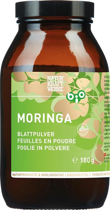 Image du produit NaturKraftWerke Poudre de feuilles de moringa biologique (1 pièce(s), Poudre, 519 g)