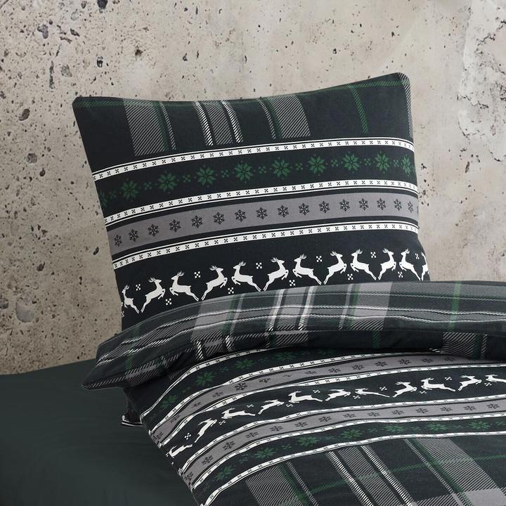 Actual product image Traumschlaf Hirsche (Bedding set, 200 x 200 cm)