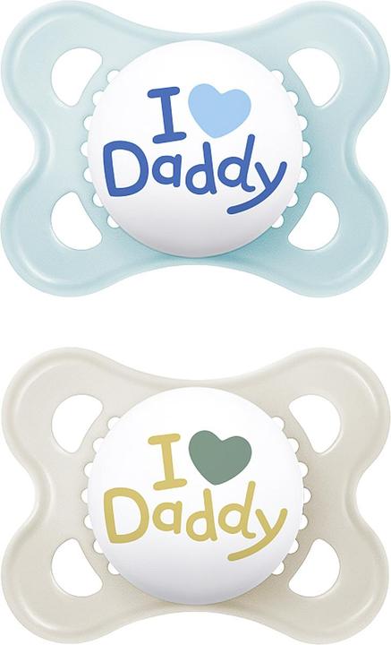 Actual product image MAM I love Daddy (2 x, up to 6 M.)