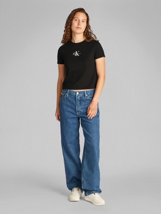 Actual product image Calvin Klein Jeans Monologo Baby Tee (L)