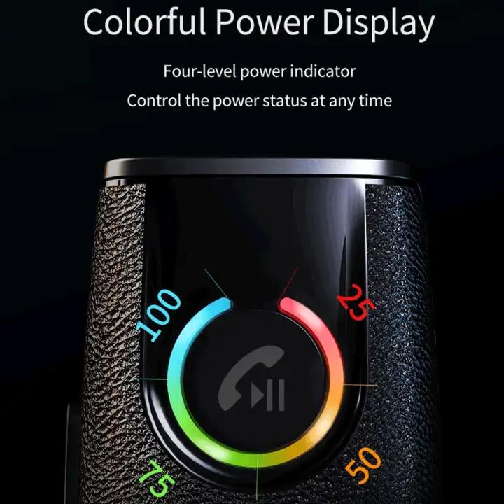 Produktbild PhoneLook Auto Bluetooth Car Freisprecheinrichtung mit Leder Textur (Empfänger)