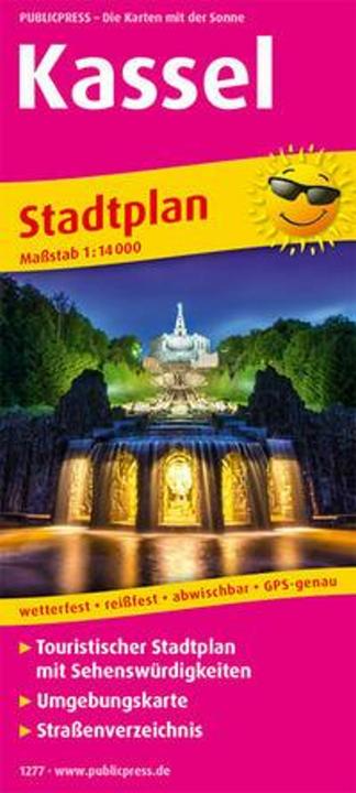Actual product image PublicPress City Map Kassel(1277)