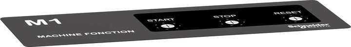Actual product image Schneider Electric Labelling field 300x100mm for sticking on with labelling