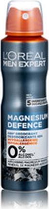 L'Oréal Paris L ÌOréal - L'Oréal Men Expert Magnesium Defense Deodorant - Hypoallergenic Deodorant Spray - 150m (Spray, 150 ml)