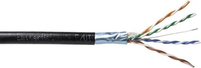 Produktbild No Name EmiterNet externes gelgefülltes FTP (F/UTP) Cat.5e-Kabel Draht 4x2x0 5 PE+GEL