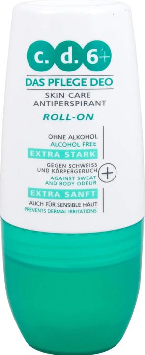 Actual product image C.d.6+ c.d.6 + Care Deo Roll-On, 60 ml solution (Roll-on, 60 ml)