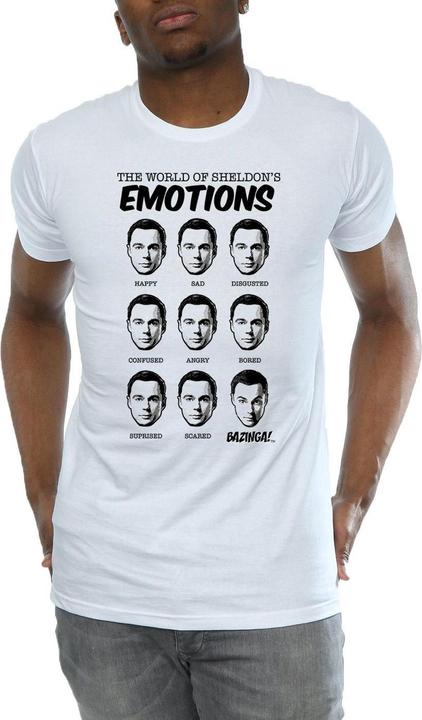Immagine prodotto Dam Maglietta uomo Emotions Sheldon in cotone (L)