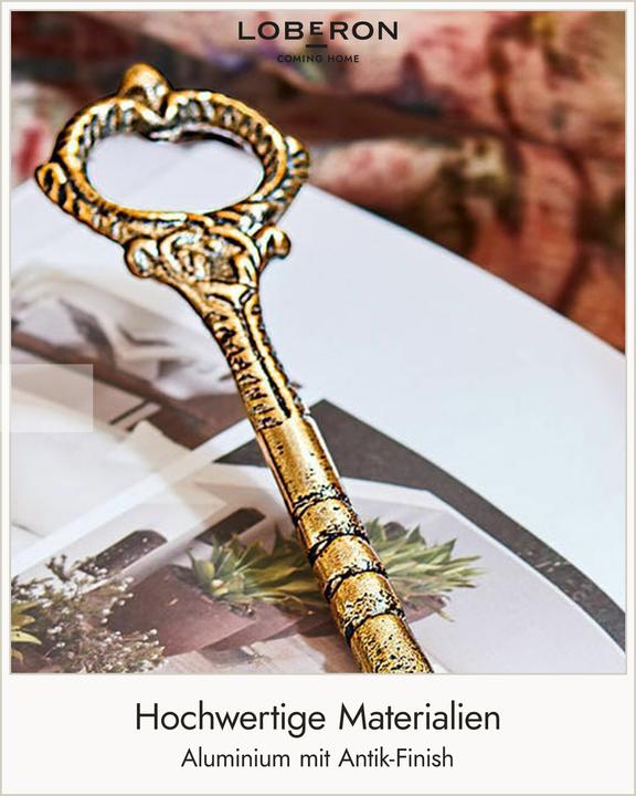 Actual product image Loberon Shoehorn Lucas brass