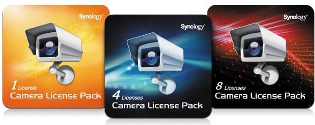 Synology Camera License Pack (4 Lizenzen)