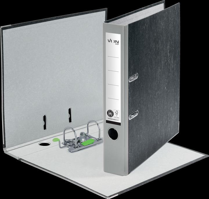 Immagine prodotto von Hallers Cartella 5 cm, Grigio (A4, 50 mm, 1 Pezzo/i)