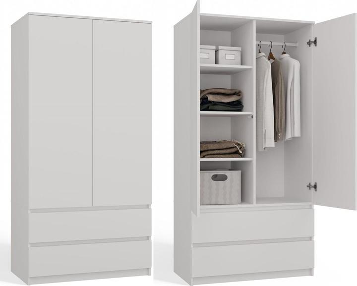 Actual product image Topeshop Szafa Malwa (90 x 50 x 180 cm)