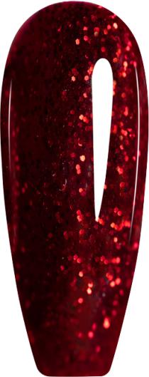 Image du produit Canni Vernis en gel 9119 UV/LED (Bordeaux pailleté, Vernis semi-permanent)