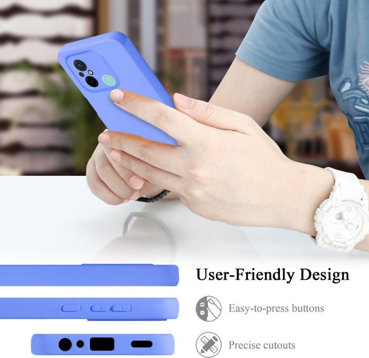 Produktbild Cadorabo Hülle für Redmi 12C TPU im Liquid Schutz Silikon Design (Xiaomi Redmi 12C)