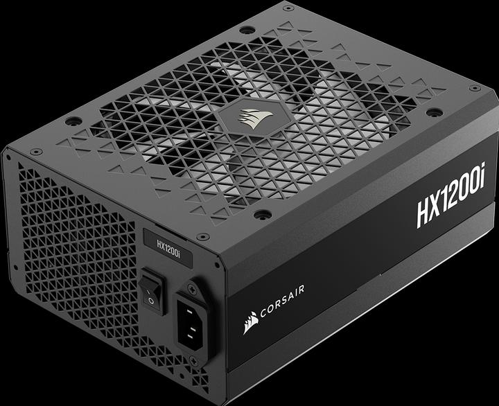 Actual product image Corsair HXi Series (2025), HX1200i, 1200 Watt, 80 PLUS Platinum, C14 Version (1200 W)