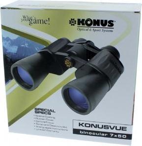 Actual product image Konus Binoculars Konusvue 7x50 (7 x, 50 mm)