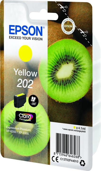 Produktbild Epson 202 Claria Premium (Y)
