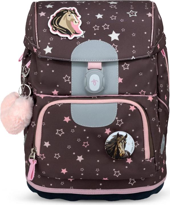 Actual product image Belmil MOTION Schulrucksack-Set Champion Horse (19 l)