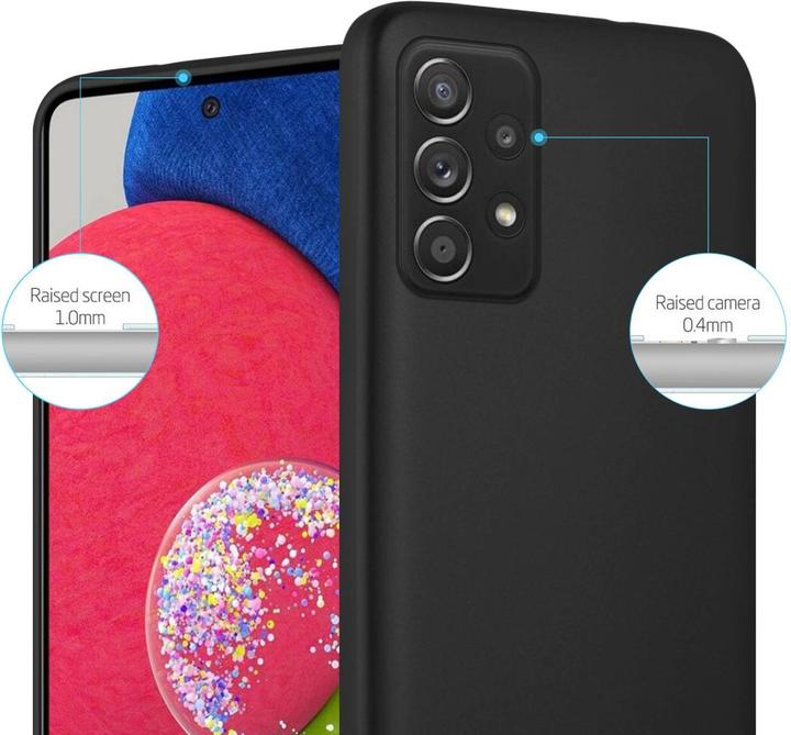 Produktbild Cadorabo TPU Matt Metallic Hülle (Samsung Galaxy A52, Samsung Galaxy A52 5G, Samsung Galaxy A52s 5G)