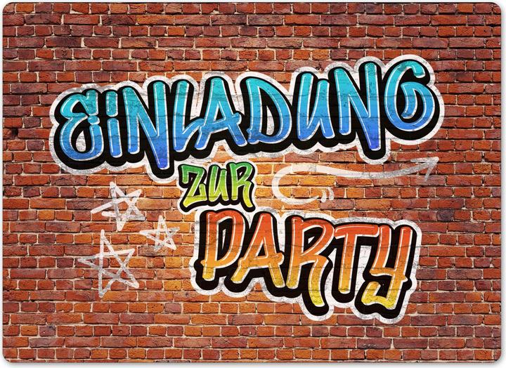 Immagine prodotto Papierdrachen Geburtstags Einladungskarte Jugendlich Jungen (12 pz.)