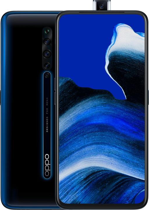 OPPO Reno 2Z (128 GB, Luminous Black, 6.53", Dual SIM + SD, 48 Mpx, 4G)