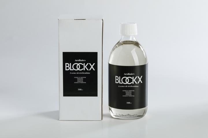 Actual product image BlockX Essence de térébenthine 500 ml - Flacon en verre - (500 ml)