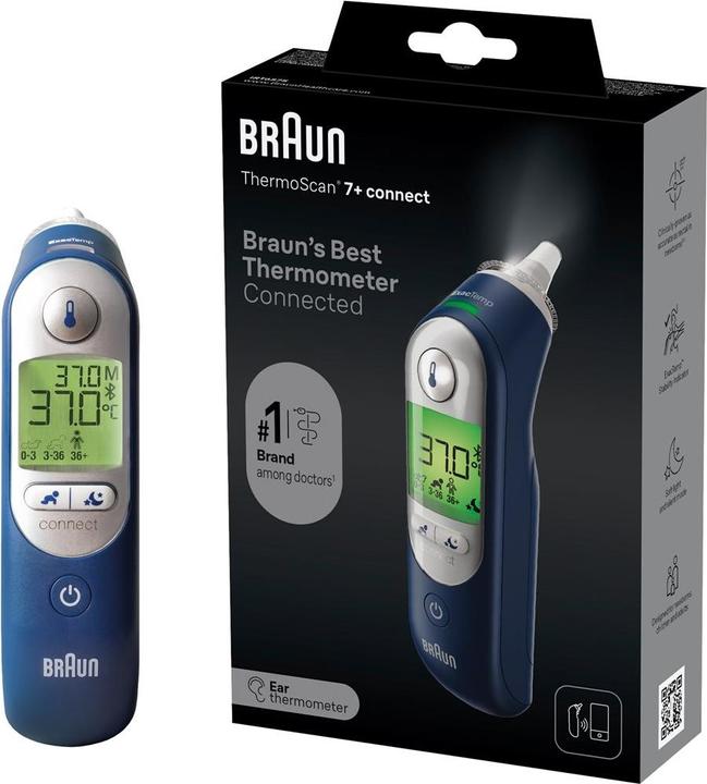 Produktbild Braun ThermoScan 7+ Connect (Ohr)