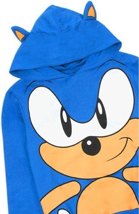 Actual product image Sonic The Hedgehog Boys hoodie (116)