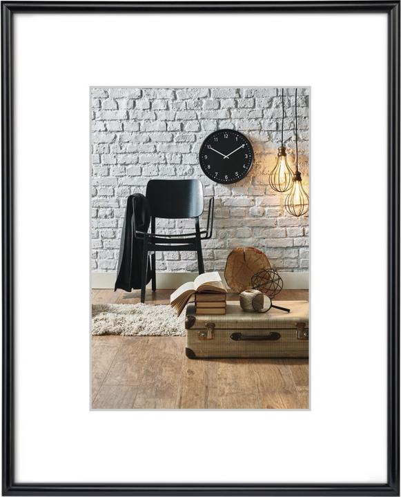 Produktbild Hama Kunststoffrahmen Sevilla, Schwarz (28 x 28 cm)