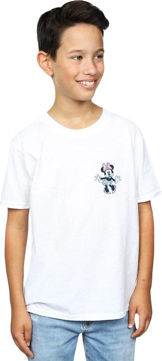 Actual product image Disney Boys Minnie Mouse Dancing Chest T-Shirt (152, 158)