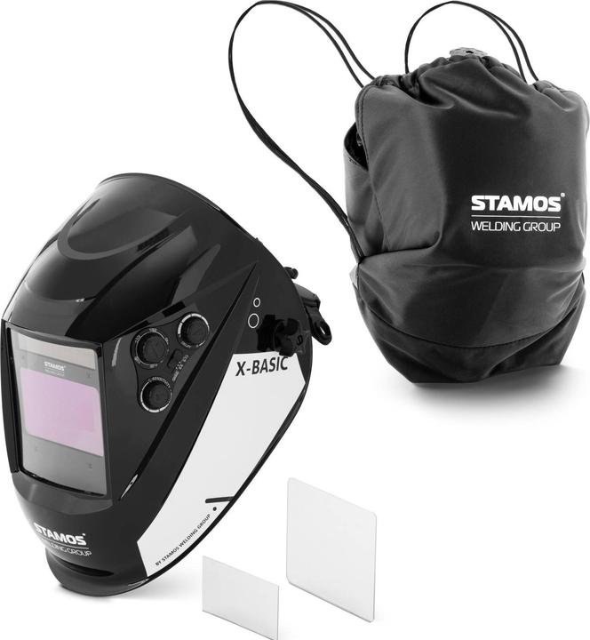 Produktbild Stamos Schweisshelm X-BASIC automatischer Schweisshelm Schweisserhelm farbiges Sichtfeld