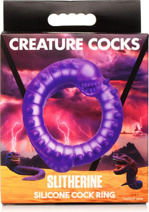 Image du produit Frisky Slitherine - Silicone Cock Ring - Purple
