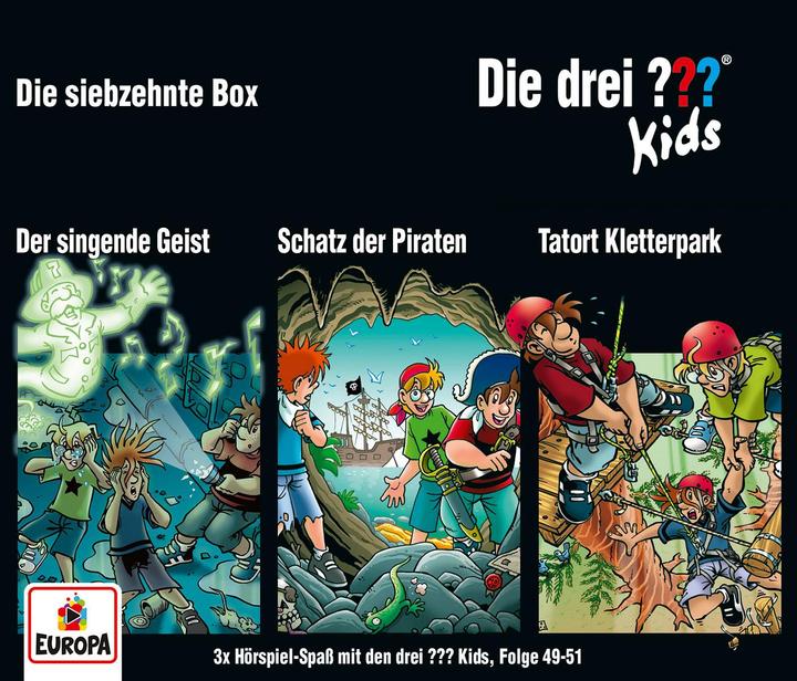 Produktbild Die drei DREI FRAGEZEICHEN kids - 17 Box (F49-51)