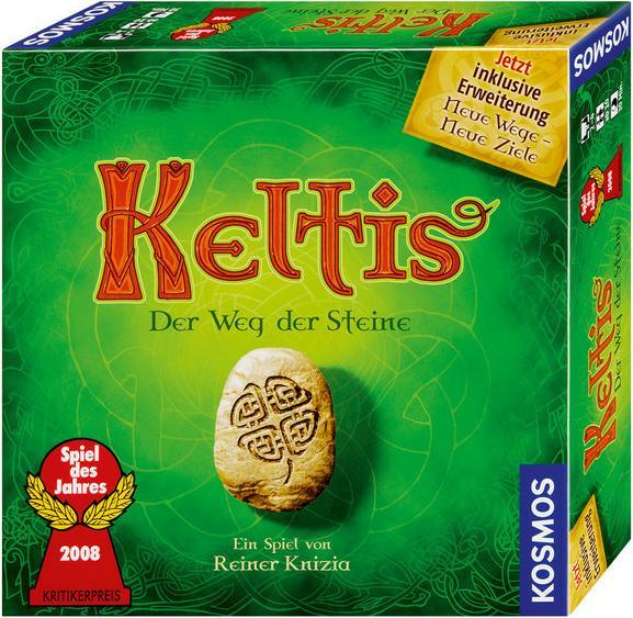 Actual product image Kosmos Keltis The Way of the Stones Basic Game with Expansion (German)